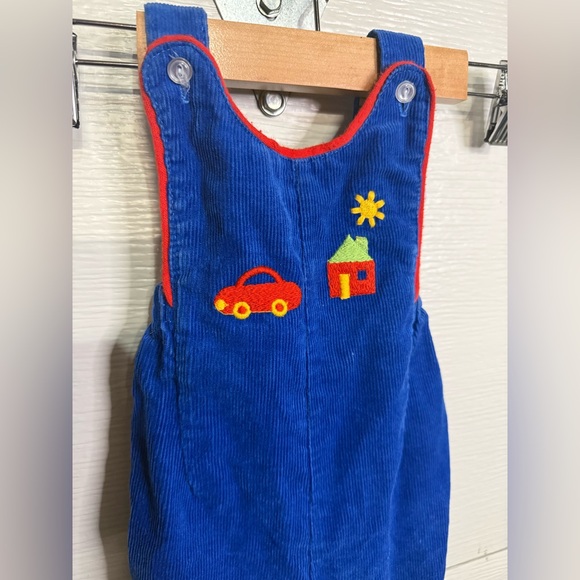 VINTAGE CARTERS BABY OVERALLS 3 MONTHS - Picture 3 of 5